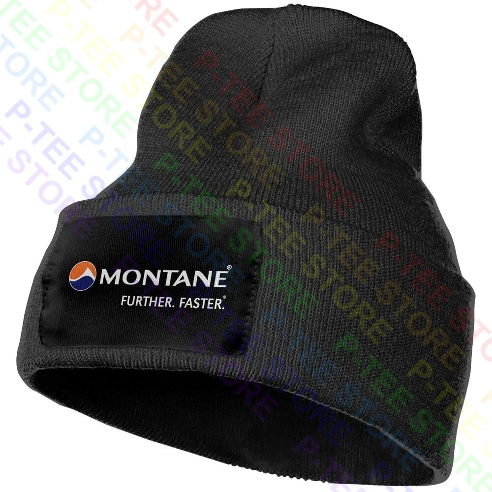 Montane Logo Knitted Beanie Hat Beanies Cap Rare Novelty Adjustable