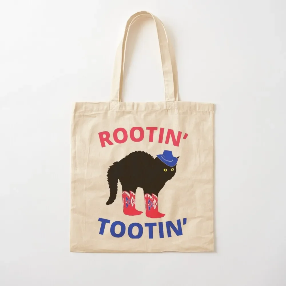 

Rootin Tootin Cat Tote Bag reusable grocery bags tote bag woman Tote Bag