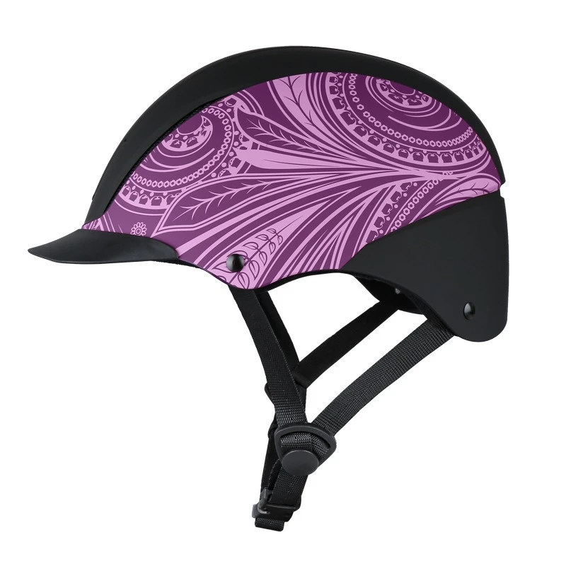 

Purple Mint Equestrian Helmet Adjustable Rider Helmet Rider Gear