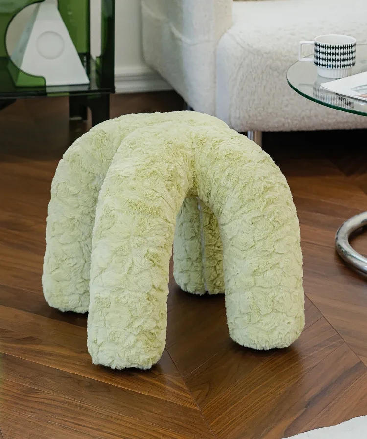 

Home low stool simple designer octopus door change shoes