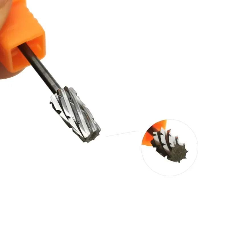 Hytoos-テーパードバレルネイルドリル,超硬バリ除去,ゲルミリングカッター,マニキュアドリル,アクセサリーサプライヤー,4xc,3/32