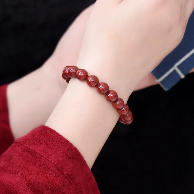 Tianyi Fidelity Natural High-ContentBracelet National Style Ore Transfer in the Year of