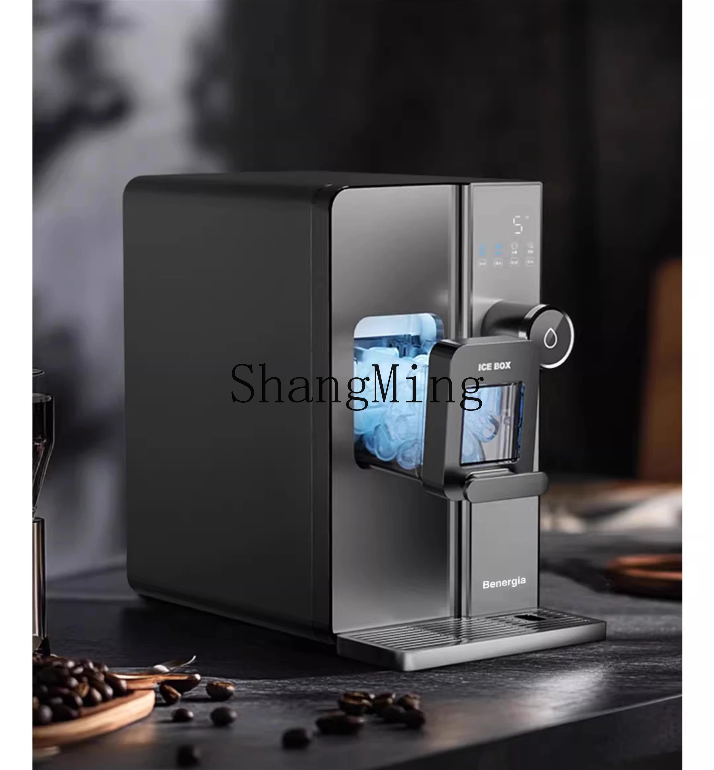 Dispensador de agua ZYY, máquina de hielo de escritorio para bebidas heladas, máquina integrada fría y caliente sin instalación