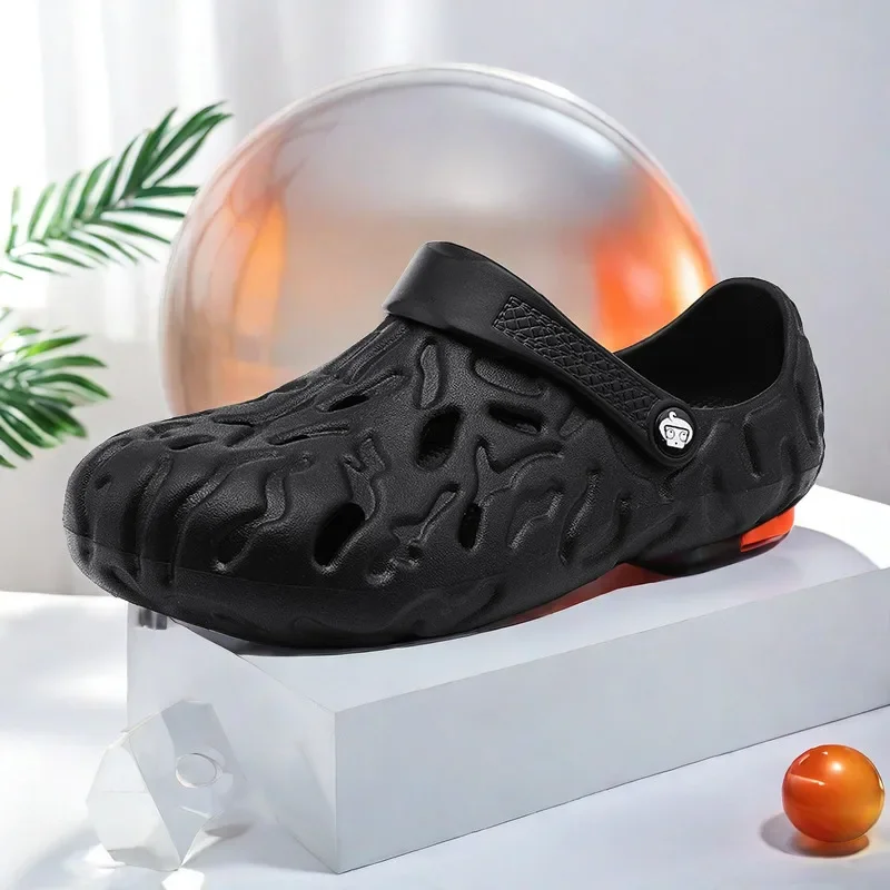 Designer Shoes Men Most Comfortable Clogs Summer Man Top Selling Slides Slippers Male Children's Mens Sandals Street Tennis Red