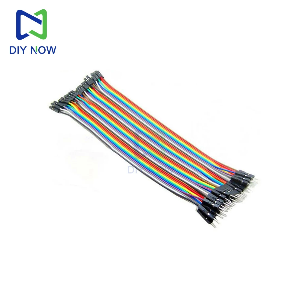 Línea Dupont de 40 pines, 10/15/20/30CM macho a macho + macho a hembra y hembra a Cable Dupont para electrónica Arduino
