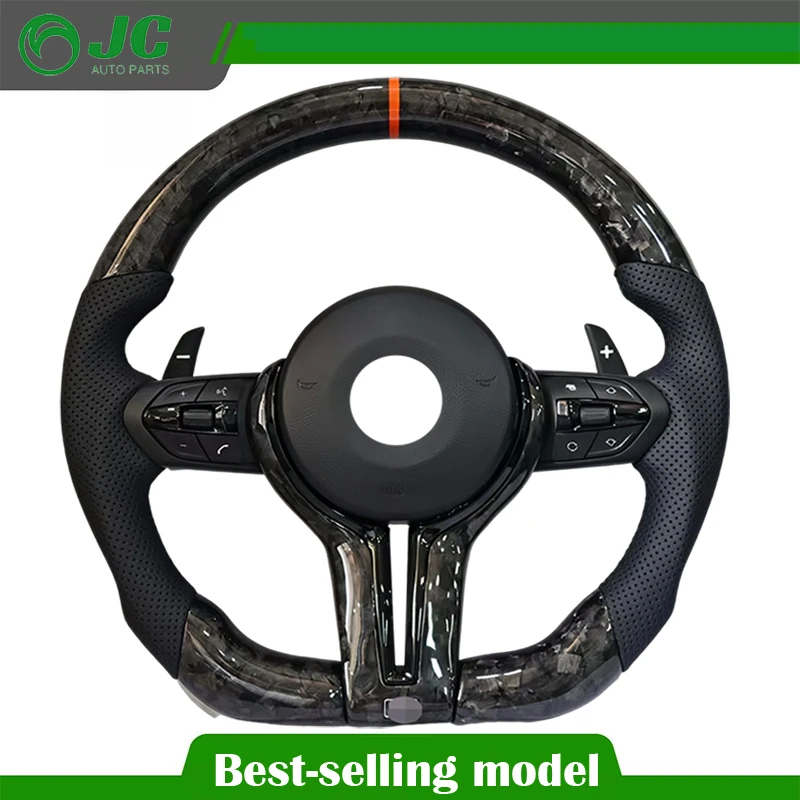 

Steering Wheel For BMW F Series F10 F20 M3 M5 F25 F30 F32 F33 F34 F35 F36 E70 E71 X1 X3 X4 X5 X6 X7 (Customizable)