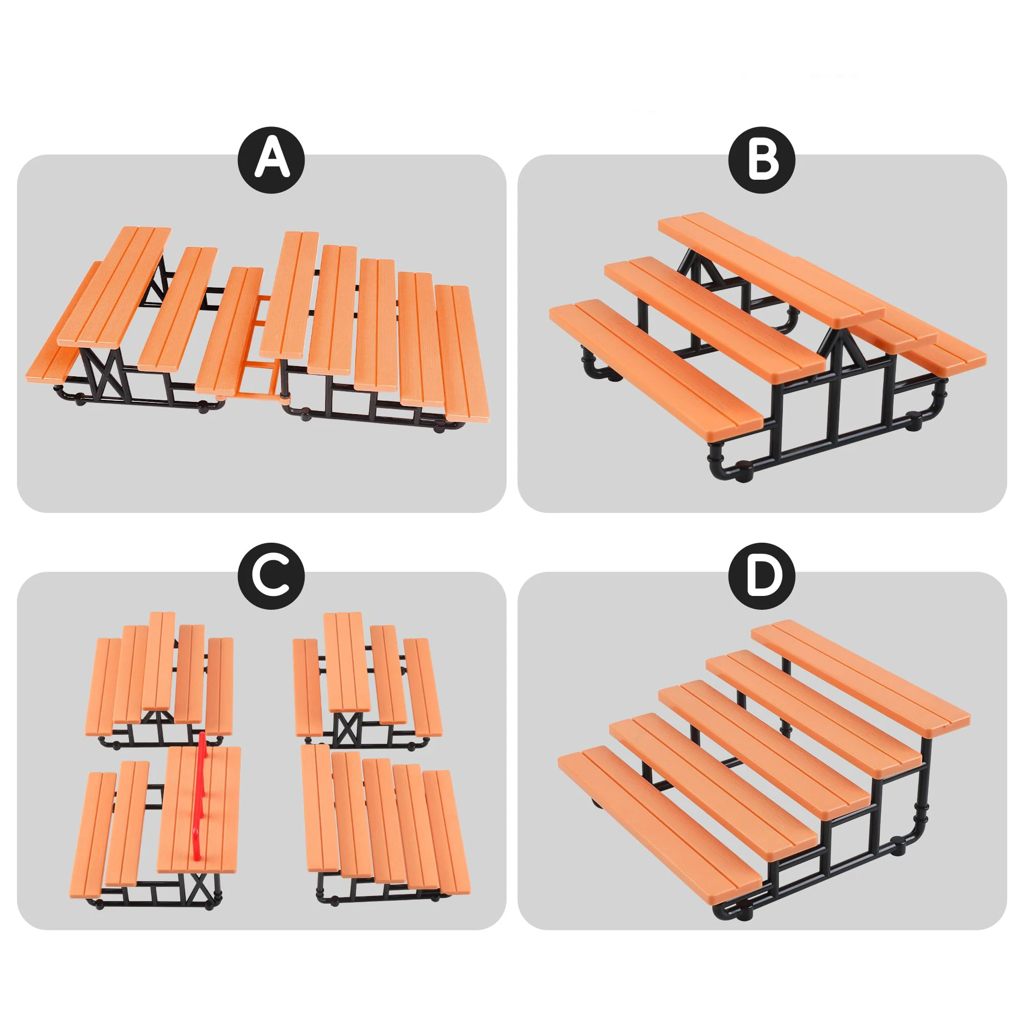 Decktoy dedo skate parque mini dedo skatepark com roupas de treinamento placas de dedo brinquedos rampa conjunto para menino e menina