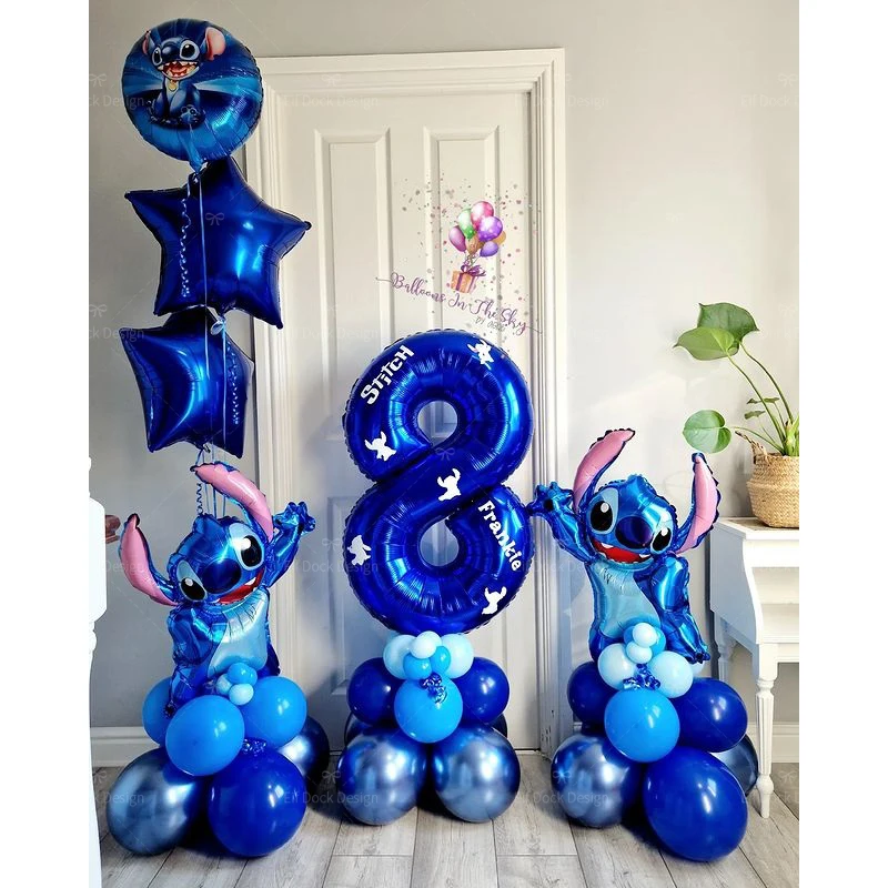 50pcs Disney Lilo & Stitch Party Balloons Stitch 40\