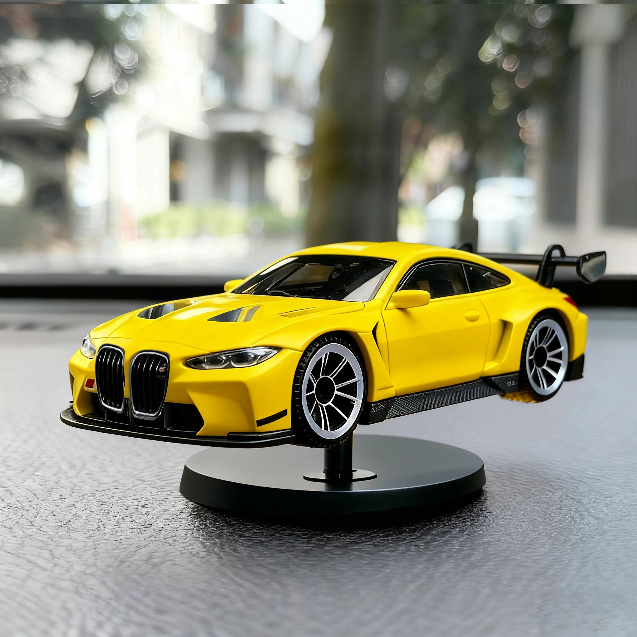 Drift Rotating Ornaments Car Toy Model For BMW M4 GT3 Car Model Ornament Fun Child Men Gift Car Center Console Decoration - Image 3