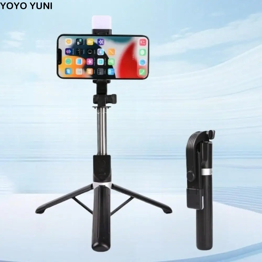 

With LED Lamp Telescopic Selfie Stick 1.7m Portable Bluetooth Selfie Stick Extendable Handheld Selfie Stick Tripod