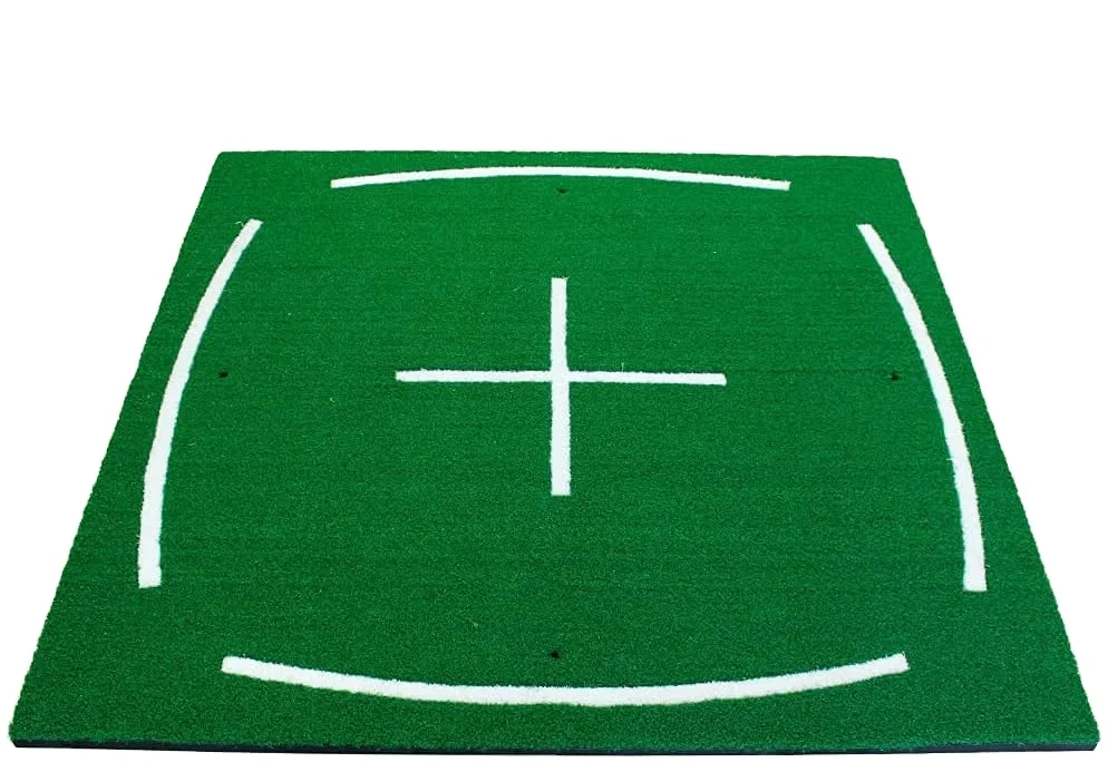 GP NBR Synthetic Artificial Grass Green Turf Mat Golf Strike Teaching Mats for Driving Range Golf Training Aids