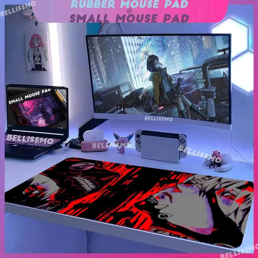 

T_tokyo G_ghoul 1200x600 Game Smooth FPS Special Rubber Mouse Pad 5mm Thicking Super Computer Table Mat Escritorio Accesorios