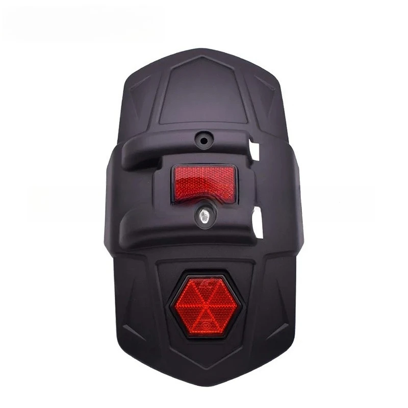 واقي الطين الممتد للحاجز الخلفي للدراجات النارية العالمية لسباقات الدراجات النارية في الشوارع، بديل سهل التركيب #1