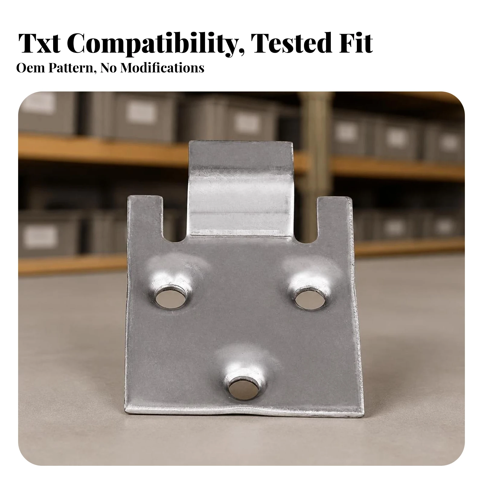 Seat Cushion Clip Head Hardware for Golf Cart Seat Fixation Metal Low Profile Shape with Three Mounting Holes