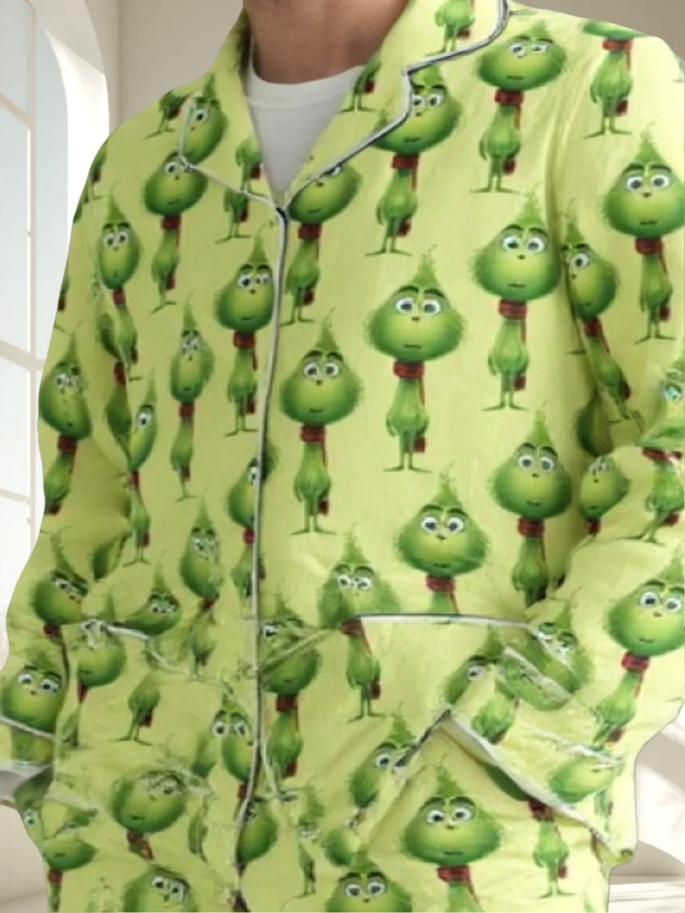 

Men's Long Sleeved Shirt, Pajamas Set