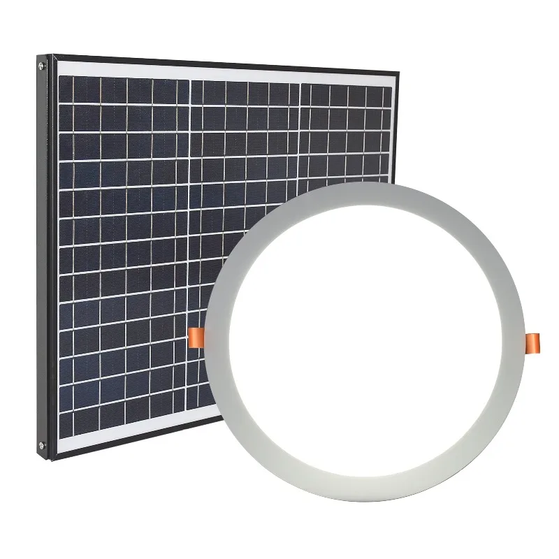 300mm LED Panel Natural Light Non‑Tubular Daylight Ceiling Skylight Automatic Indoor Solar Lighting Kit for Home