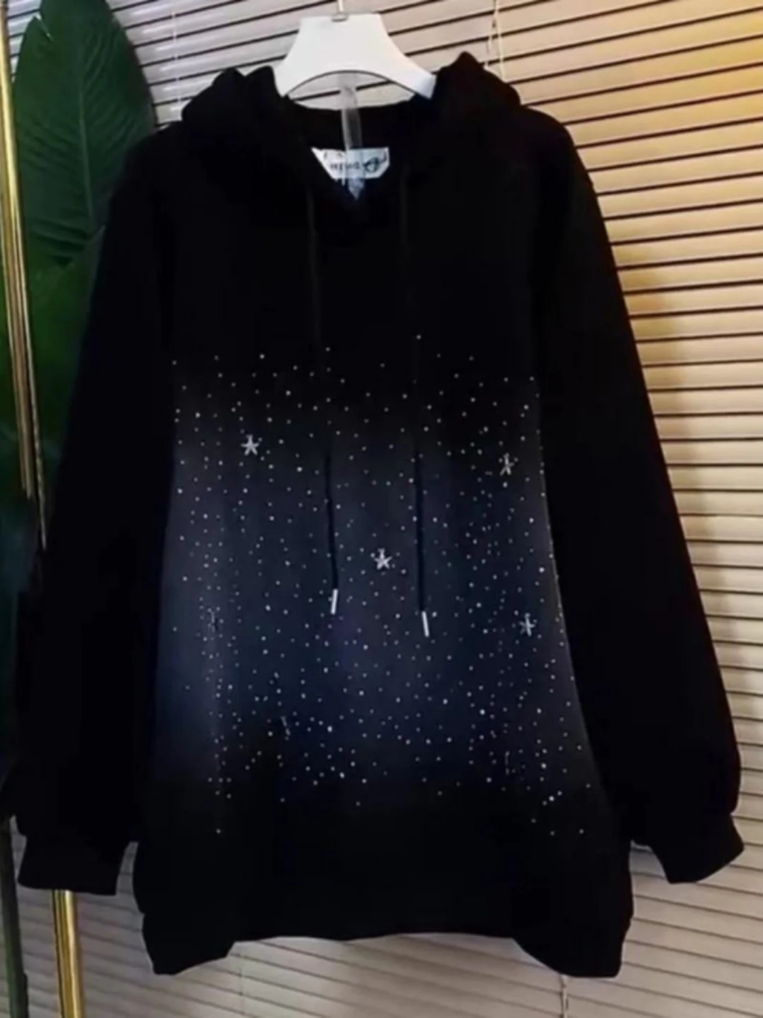 

Женская толстовка с капюшоном больших размеров Thiened Fce, свободная посадка, длинная свековая, крутая, удобная уличная одежда, повседневный топ с капюшоном