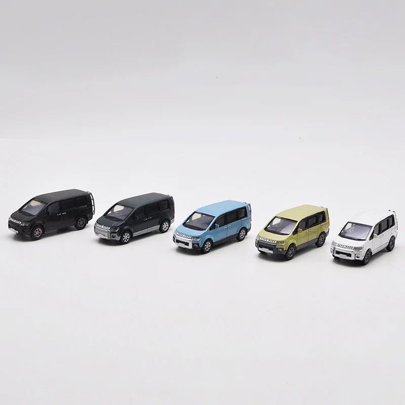 Capsule Car 1:64 Scale Car Delica Mini Car Model Diecast Vehicle Toy Collectible Ornaments Boys Toys