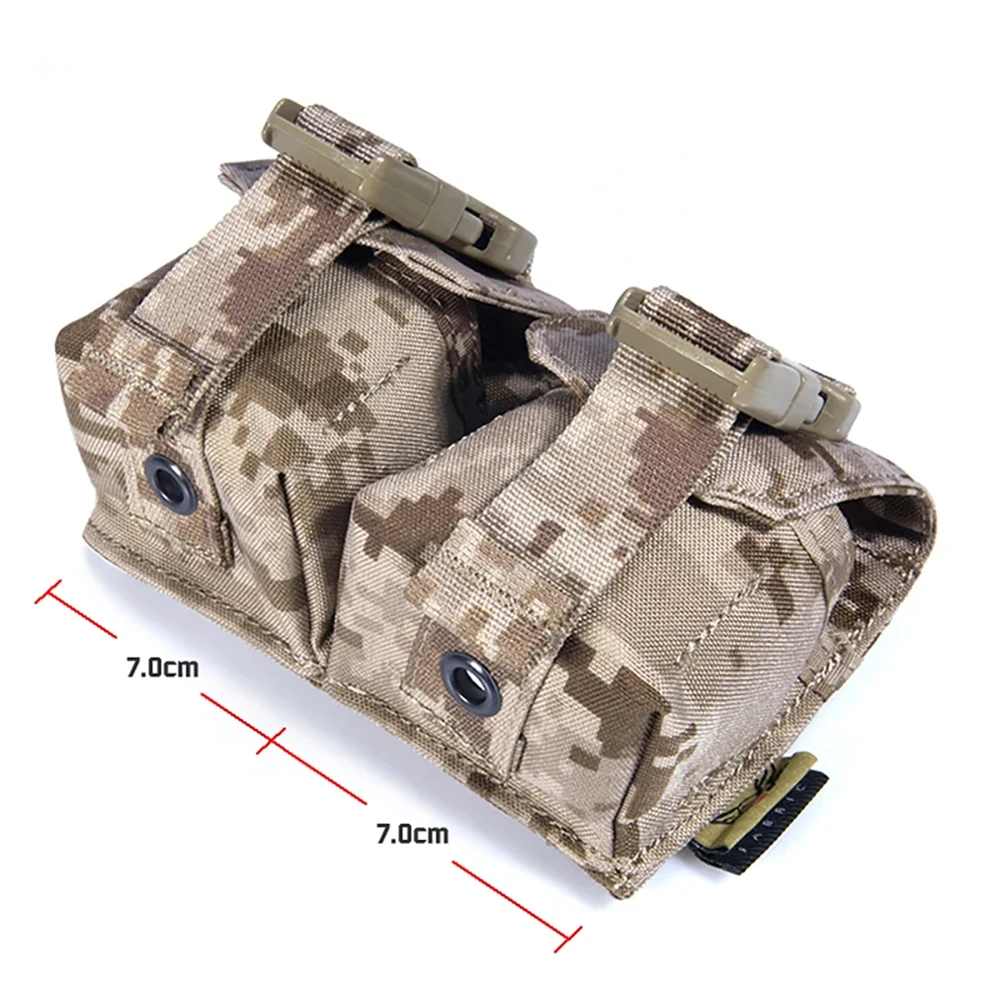 NEW High Quality Outdoor Hunting Tactical Vest Molle Pouch Double M67 Model GRENADE POUCH Apple Tennis Bag