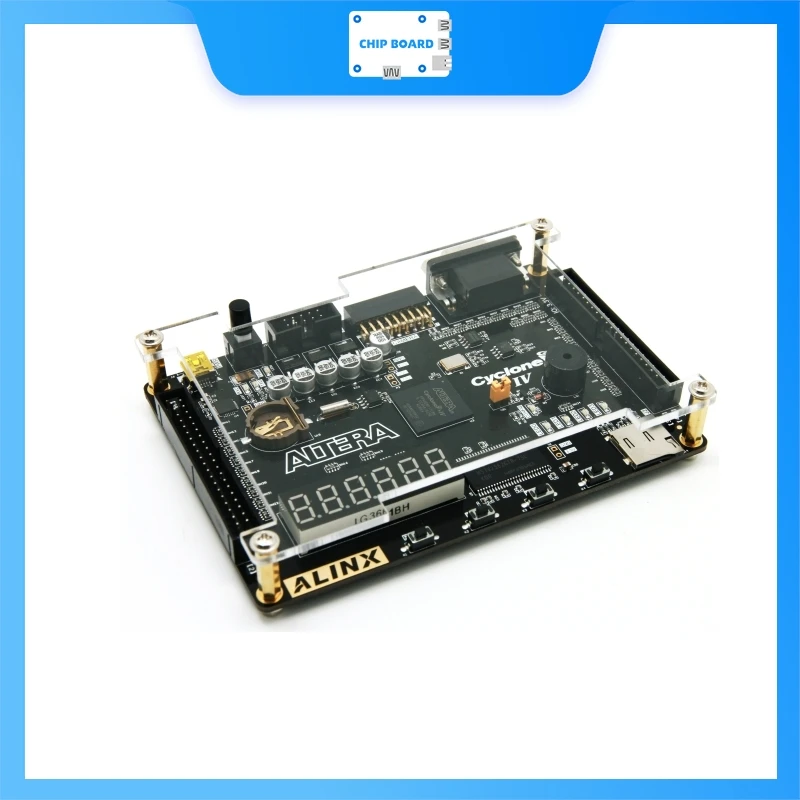 

Плата для разработки FPGA Alinx AX301 оснащена чипом Altera Cyclone IV EP4CE6 и включает видеоуроки.