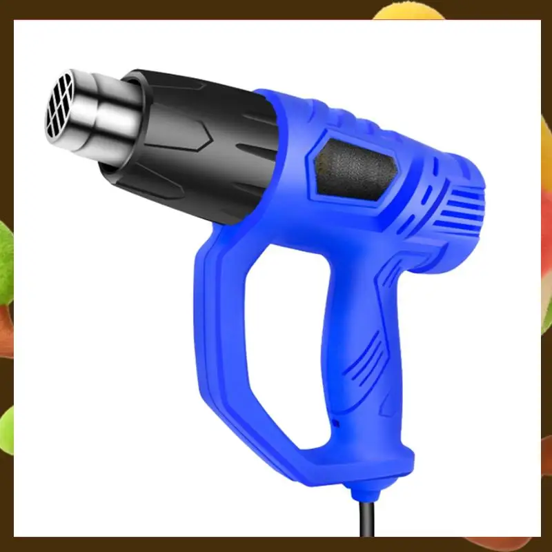 

Three-Nozzle Hot Air Gun Dual Speed Adjustable Heat Gun For DIY, Paint Stripping, Shrinking PVC, Drying Crafts EU Plug-Retail