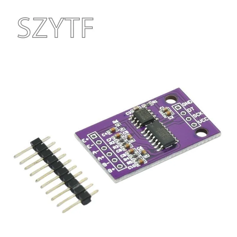 CS1237 24-bit ADC Module Onboard TL431 External Reference Chip Single-channel Weighing Sensing 24bit CS1238 Dual Channel