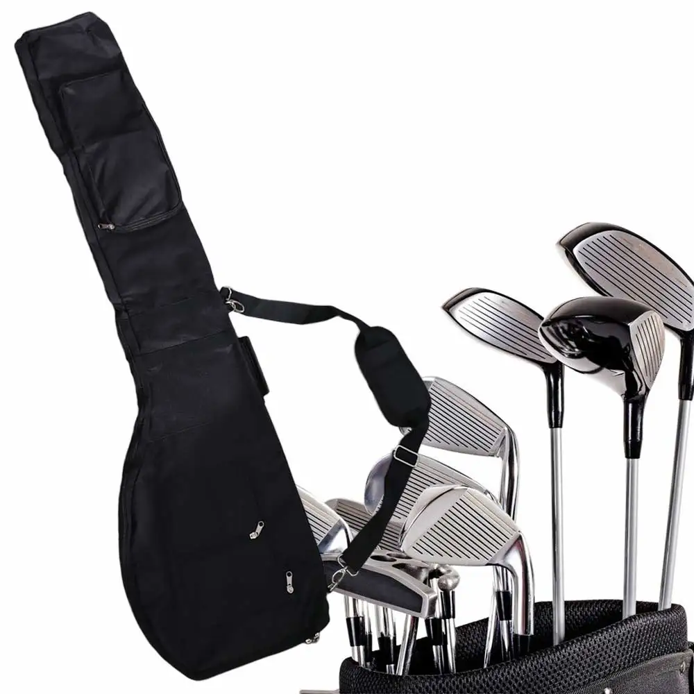 

Foldable Golf Sunday Bag High-capacity Waterproof Golf Club Bag Adjustable shoulder strap Durable Golf Training Case Travel