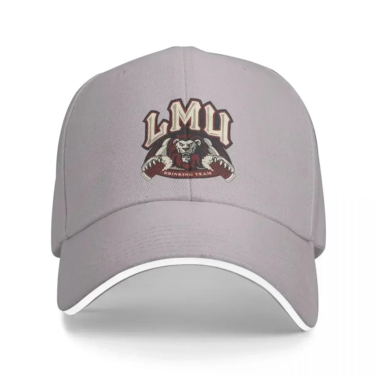 

LMU Drinking Team Baseball Caps Fashion Men Women Hats Outdoor Adjustable Casual Cap Hip Hop Baseball Hat Polychromatic