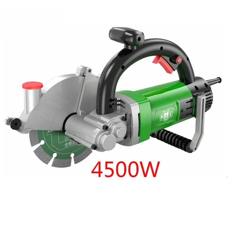 4500w CuttingMachine Single Chip Slotting Machine/Dust-free Water And Electricity Installation Tools/Concrete Wall Slotting