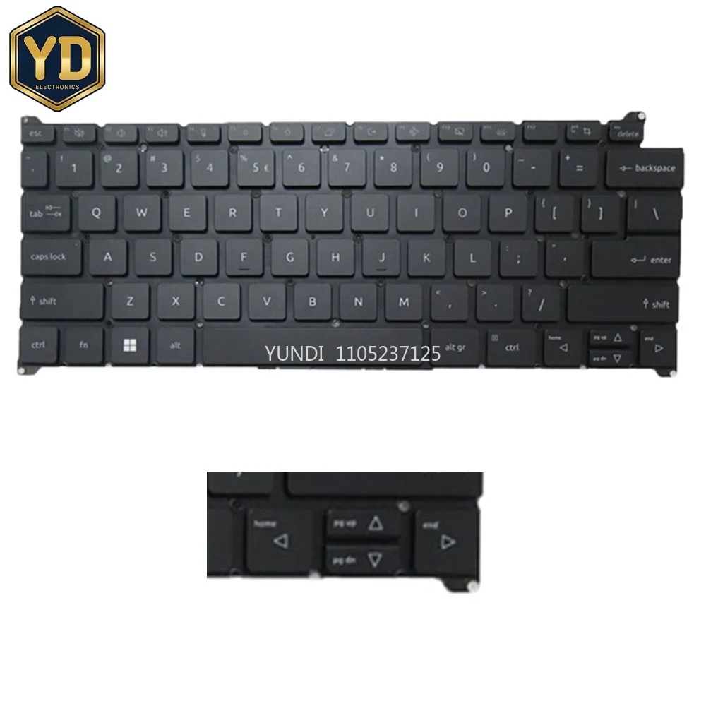 

YD For ACER For Swift X AMD SFX14-41G-R7TV NX.AU1EK.001 No Frame United States US Laptop Backlit Keyboard New