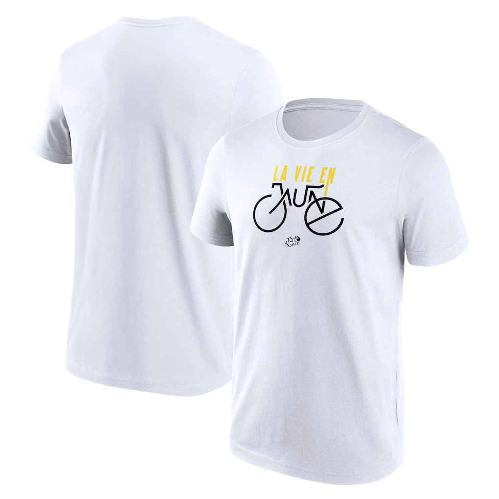 New Tour De France T-Shirt Men's Cycling Fanatics Top Graphic Printing High-end Luxury Unisex Style Both of Men and Women