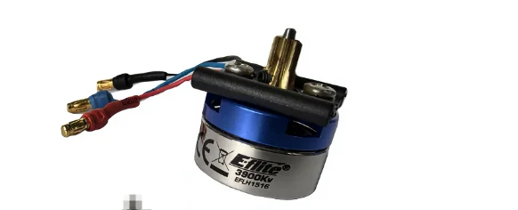 E-flite EFLH1516 3900KV 3-4S Brushless-Motor für RC-Helikopter oxy2 215pro 25,6mm Durchmesser, 29g, 2,3mm Welle