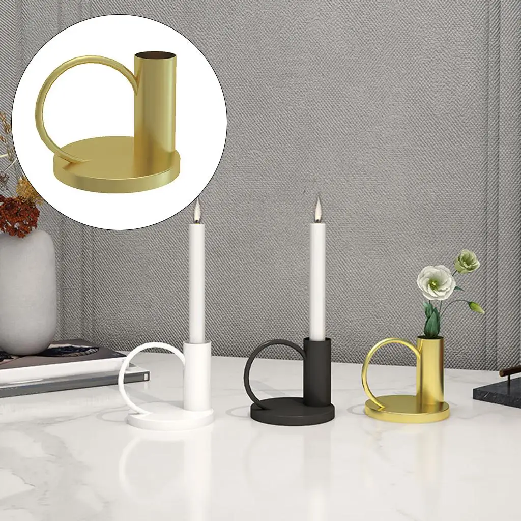 Candlestick Holder Candlelight Multicolor Candle Stick Candle Holder for Decoration Wedding Halloween