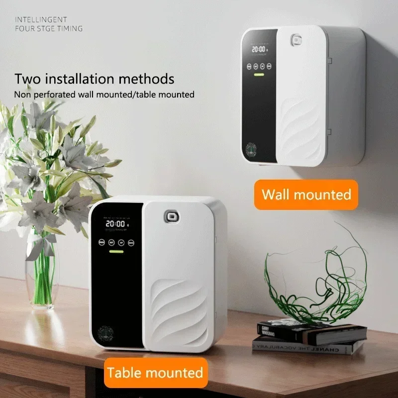 Immagine 7: Diffusore di Fragranze Elettrico da Parete 1000m³ con Bluetooth per Oli Essenziali, per Casa e Hotel