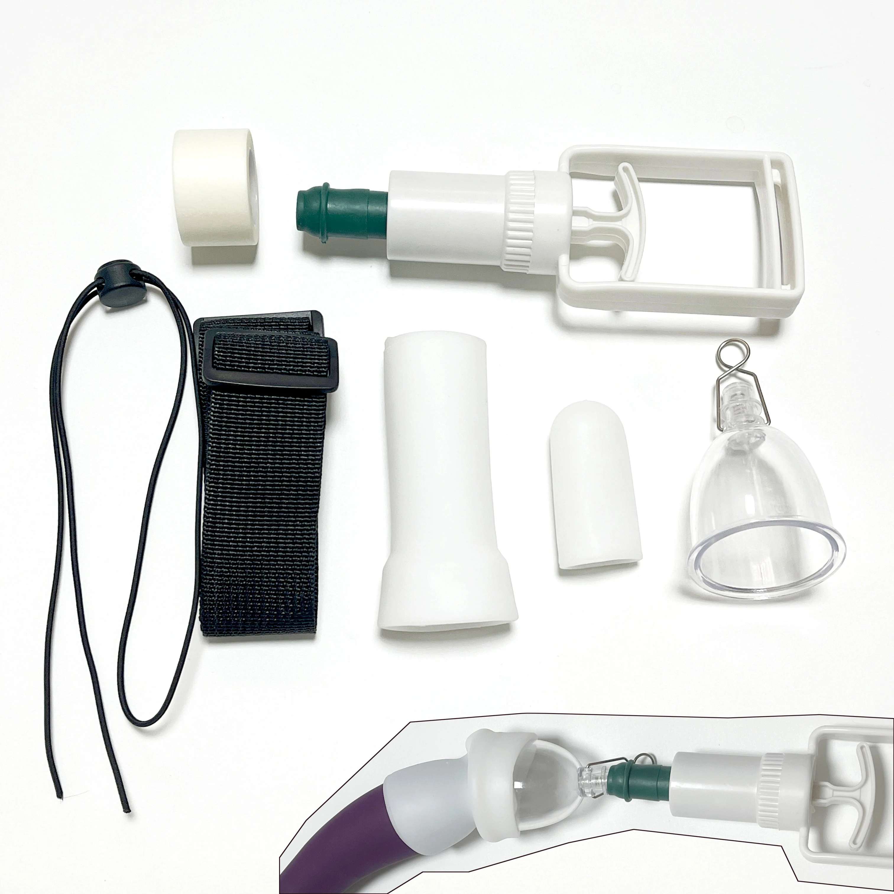 

Портативный вакуумный массажер для использования на улице, набор для тренировки мышц для мужчин, два комбинированных комплекта для домашнего использования, товары для вакуумного массажа.