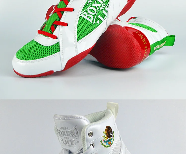 Professional Wearable Wrestling Shoes Lightweight Breathable Sneakers Anti-slip Wearable Boxing Shoes