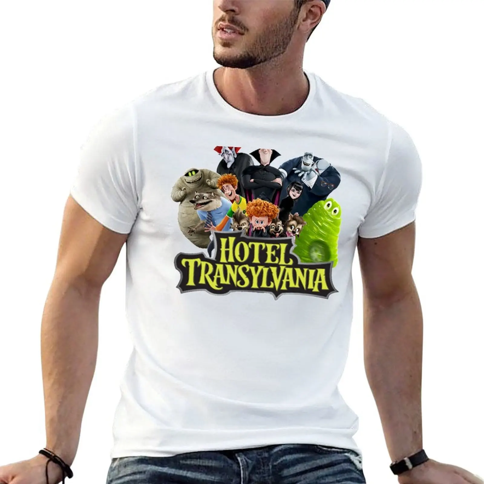 

Hotel Transylvania The Series - Squad Hotel Transylvania The Series T-Shirt man t shirts for men cotton t shirt pack T-Shirt