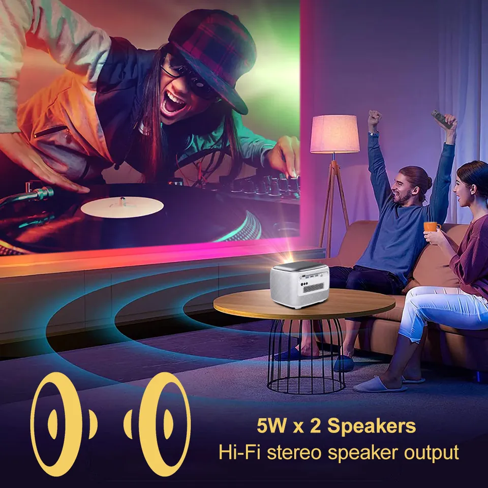 20Year Factory Byintek R20 Pro Mini Portable Android Projector 4k