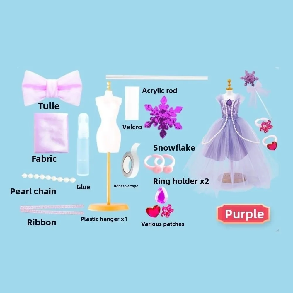 

Интеллектуально преимущественный дизайн одежды, сумка из материала ручной работы, раннее образование, поделки своими руками, новые комплекты одежды принцессы