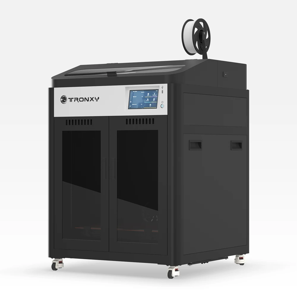 

VEHO 600A High Speed 3D Printer 600mm/s Large Build Size 500*500*600mm Fully enclosed 3D Printer Kits With Klipper Firmware