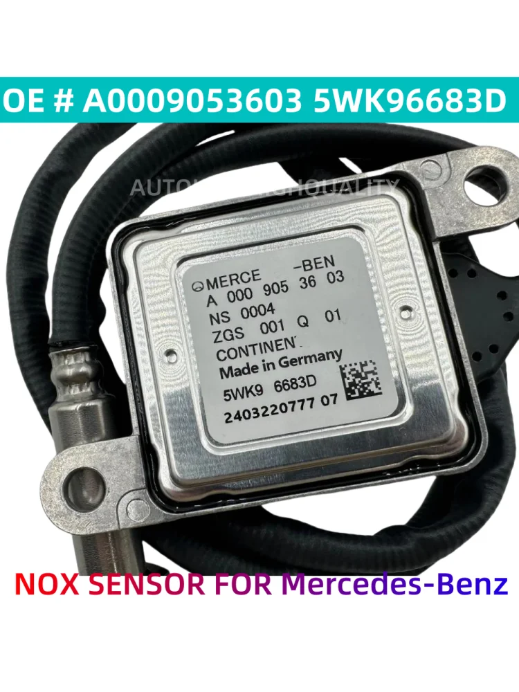 A0009053603 5WK96683D Hoge Kwaliteit Chips N-GK Sonde Stikstofoxide Sensor CONTINENTAL Voor Mercedes-Benz C Klasse W205 W166 GLA200 - afbeelding 2