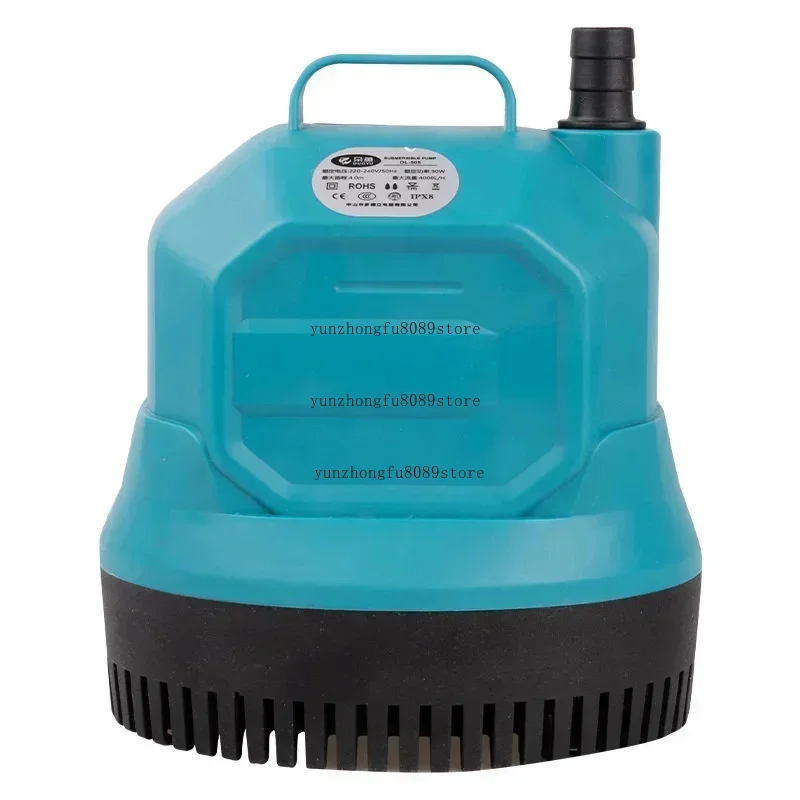 220V 95W Small Fish Tank Prevent Burning Dry Circulation Pump Bottom Suction Submersible Pump Silent Low Suction Pump Aquarium