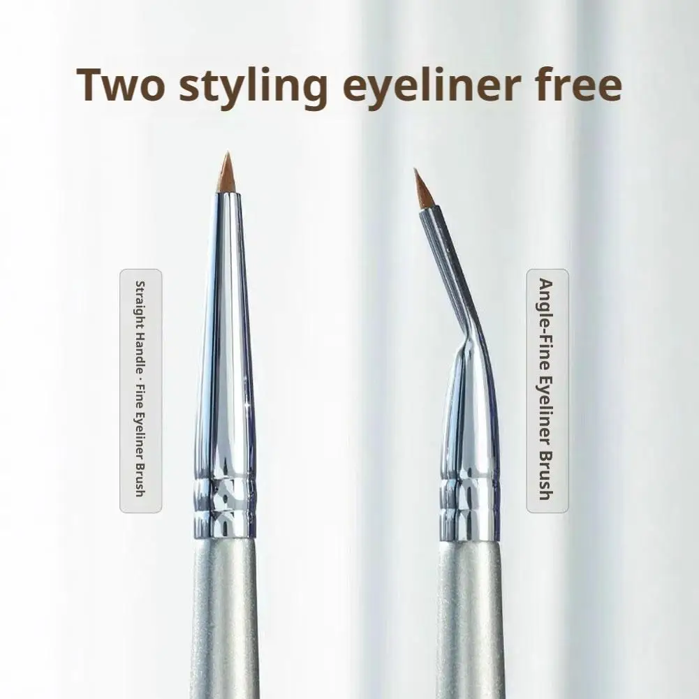 แปรงอายไลเนอร์แบบมุมสําหรับการทาสีไหมใต้วงตา เปลือกตา และร่องฉีกขาด แปรงแต่งหน้า Cosm W1U9 อย่างละเอียด