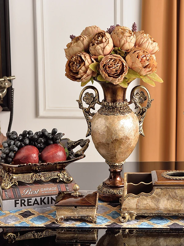 

Декоративный поднос в скандинавском стиле, винтажный, для фруктов, для гостиной, журнального столика, роскошный, из высококачественной смолы, для домашнего декора