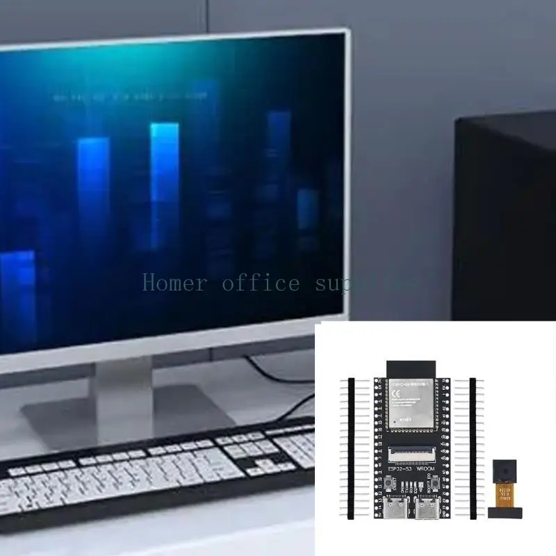 

K43B ESP32S3 WROOM N16R8 Camera Development Board WiFi+Bluetooth-compatible Module OV2640/5640 Camera