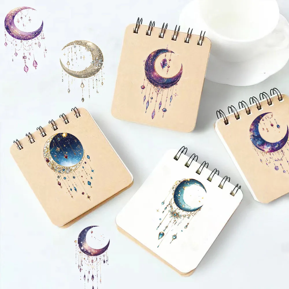 50/100 قطعة الخيال الإبداعي غالاكسي عالية الجمال Ins نمط جو ملصقات المغلف ختم ملصقات ملصق مضاد للمياه