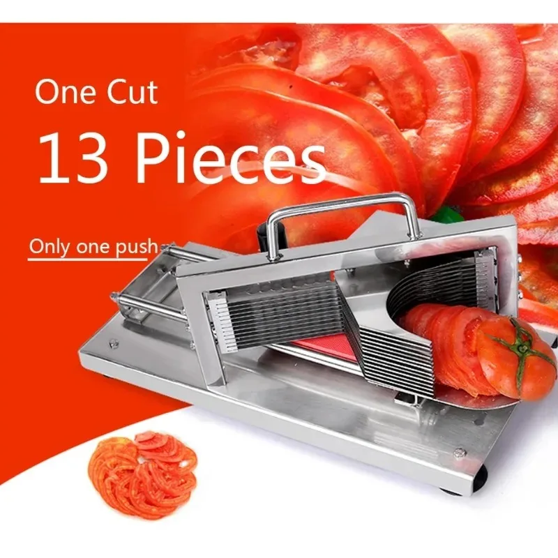 

Heavy-Duty Commercial HT4/HT5.5 Tomato Slicer with Powerful Suction Base for Restaurants And Home Kitchens