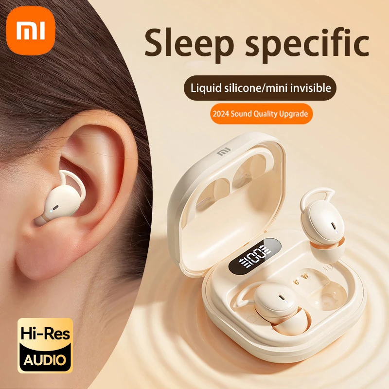 Xiaomi Mijia Wireless TWS Earphone Earbuds Bluetooth 5.4 Gaming Sport Headphones HiFi Stereo Sound Music Sleep Invisible Headset
