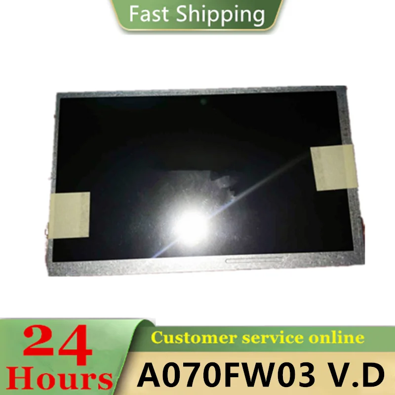 

7.0 inch 26PIN Full Color TFT LCD Display Screen A070FW03 VD 480(RGB)*234 A070FW03 V.D