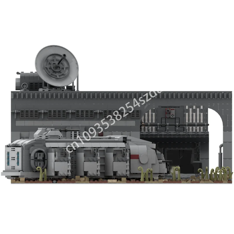 4386PCS Moc Star Battle SW - Imperial Bunker ฐาน 3D สถาปนิกสร้างสรรค์เด็กอาคารอิฐของเล่นของขวัญวันเกิดบล็อก